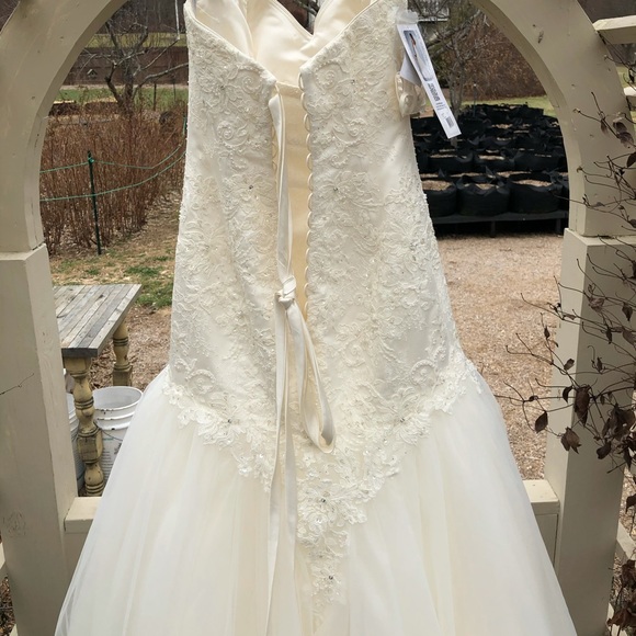 Alfred Angelo Wedding Gown size 6 - Picture 6 of 15